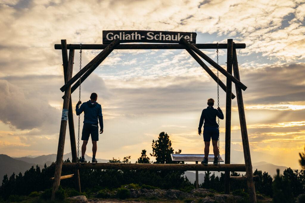 Fageralm Wandern Sonnenuntergang © Tourismusverband Forstau geraldgruenwald 6