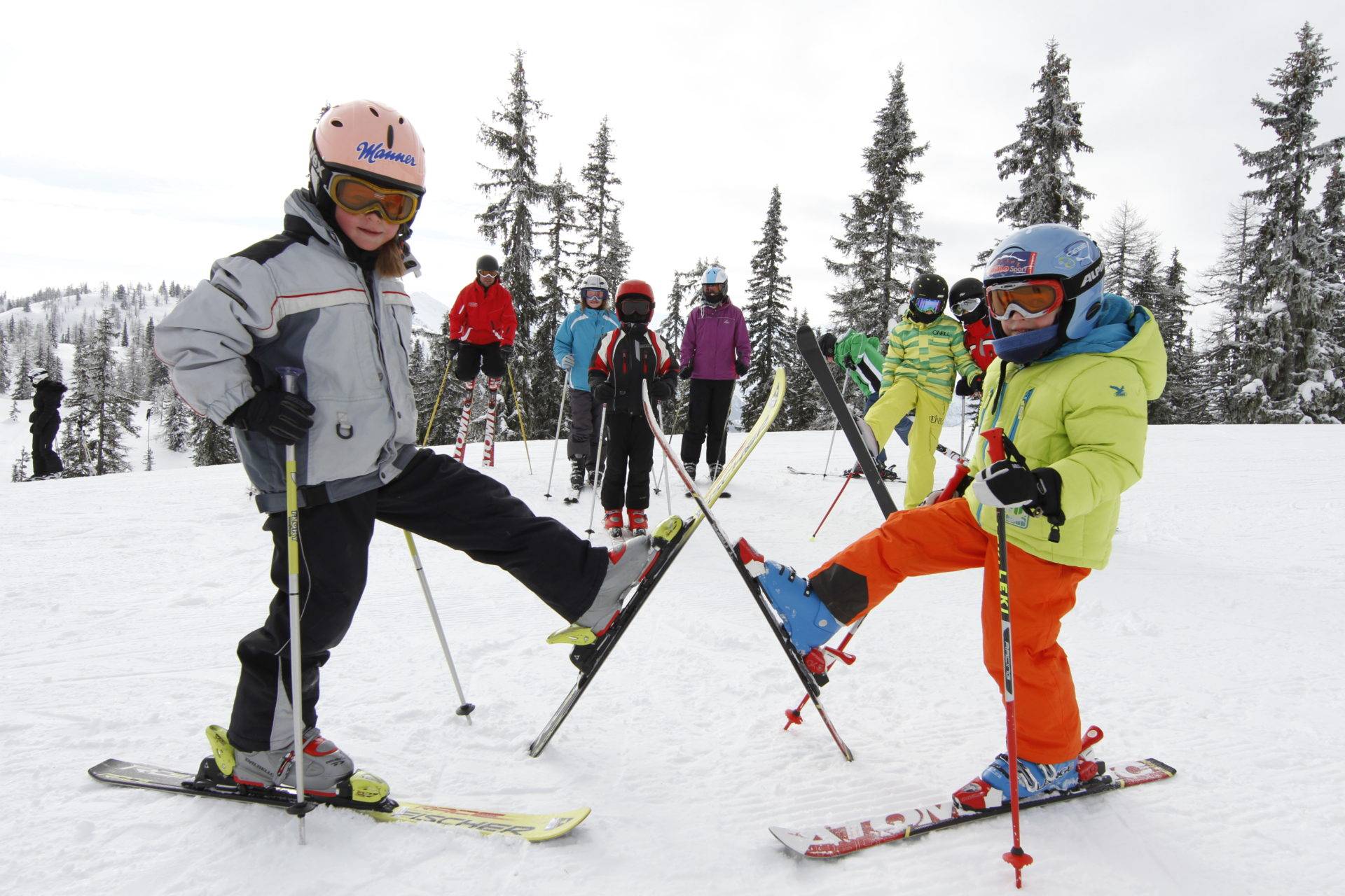 kinder skikurs skischule resch